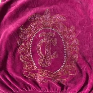 JUICY COUTURE ZIP UP SWEATER